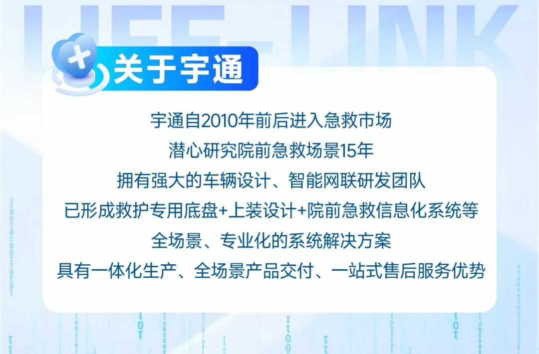 從等待救治到上車即入院:宇通院前急救信息化系統,重塑醫院急診救治新生態 從等待救治到上車即入院:宇通院前急救信息化系統,重塑醫院急診救治新生態